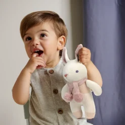Baby Threads organic bunny rattle