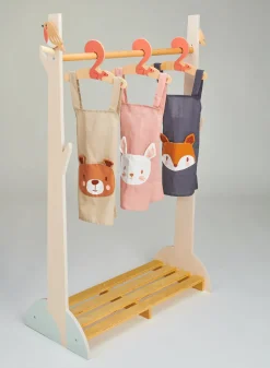 Child's Linen Apron (3 to 8 years) Fox