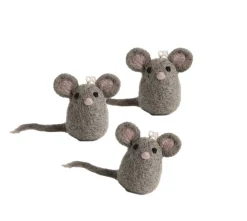 En Gry & Sif trio of tiny mice