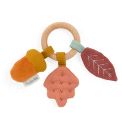New Baby Gift Set - lamb & leaves