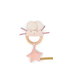 New Baby Gift Set - pretty sleep suit & mouse rattle