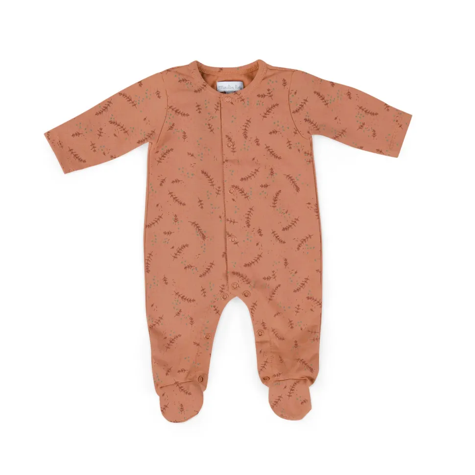 New Baby Gift Set - sprig sleep suit & activity bunny
