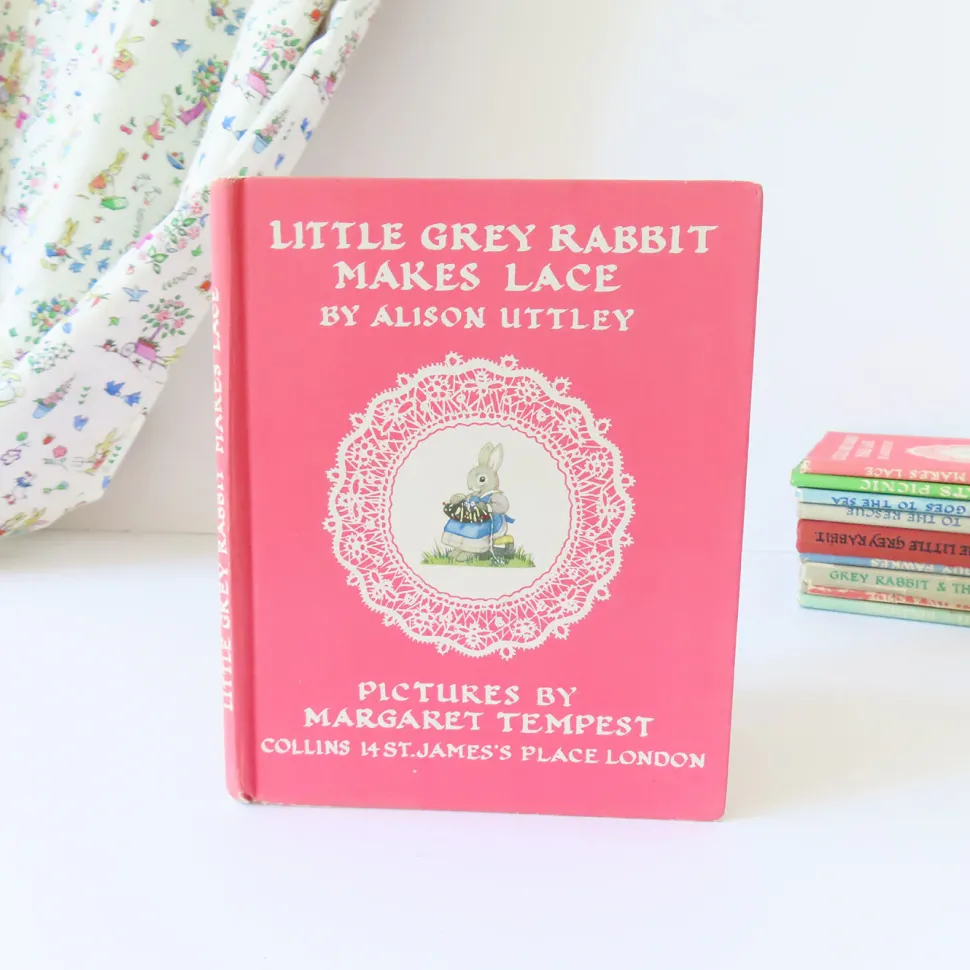 VINTAGE book - Little Grey Rabbit Makes Lace (1951)