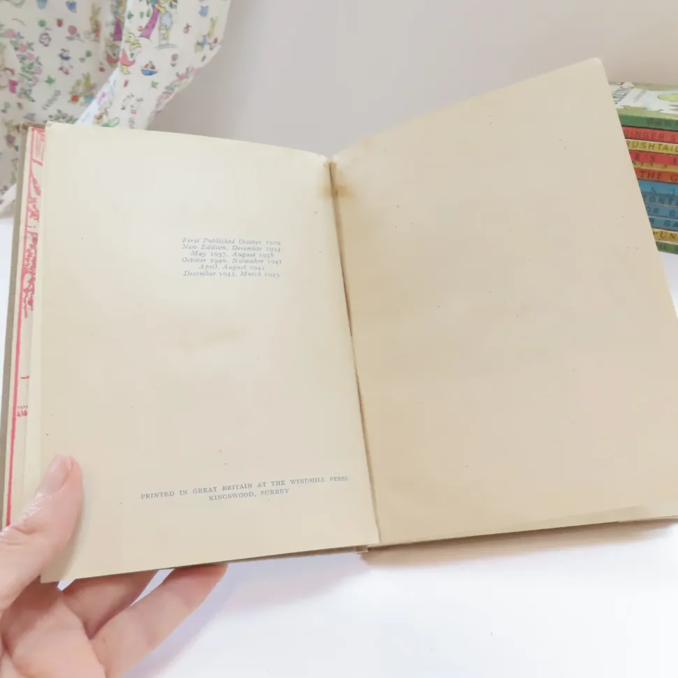 VINTAGE book - The Squirrel The Hare and The Little Grey Rabbit (1945)
