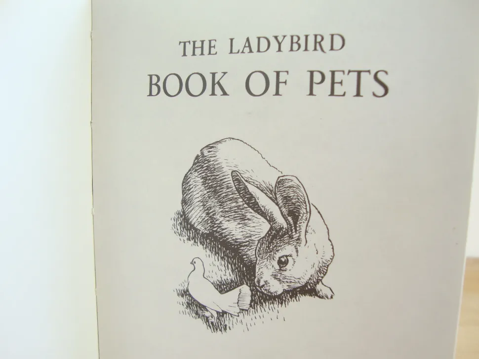 VINTAGE Ladybird - Book of Pets (1967)