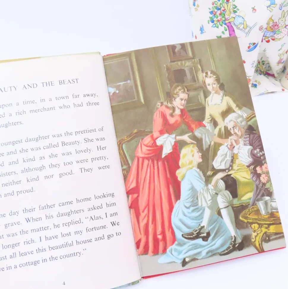 VINTAGE Ladybird book - Beauty and the Beast (mid 1970s)