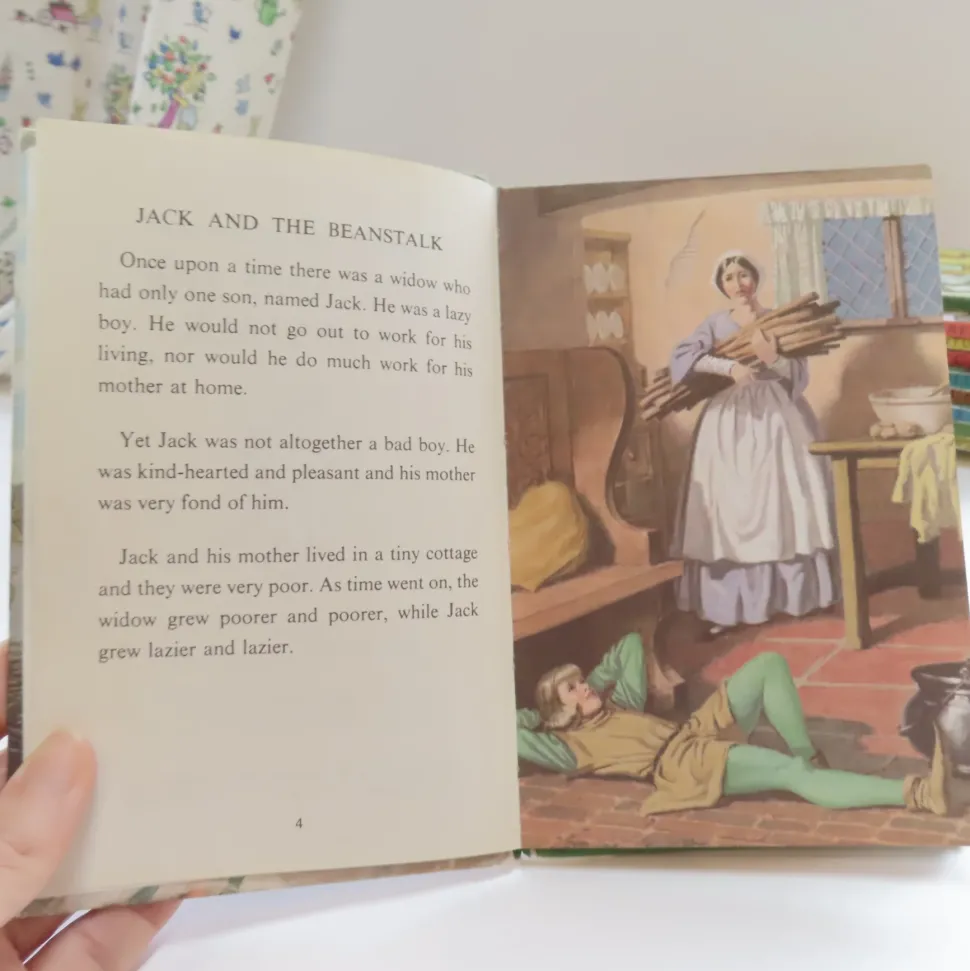 VINTAGE Ladybird book - Jack and the Beanstalk (mid 1960s)