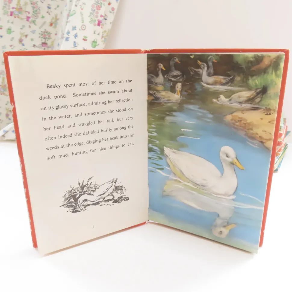 VINTAGE Ladybird book - Beaky the Greedy Duck (mid 1960s)