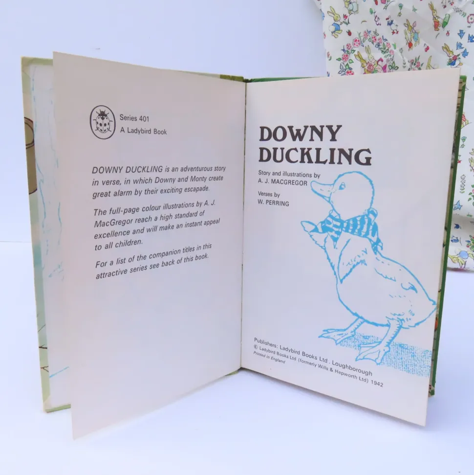 VINTAGE Ladybird book - Downy Duckling (1974)