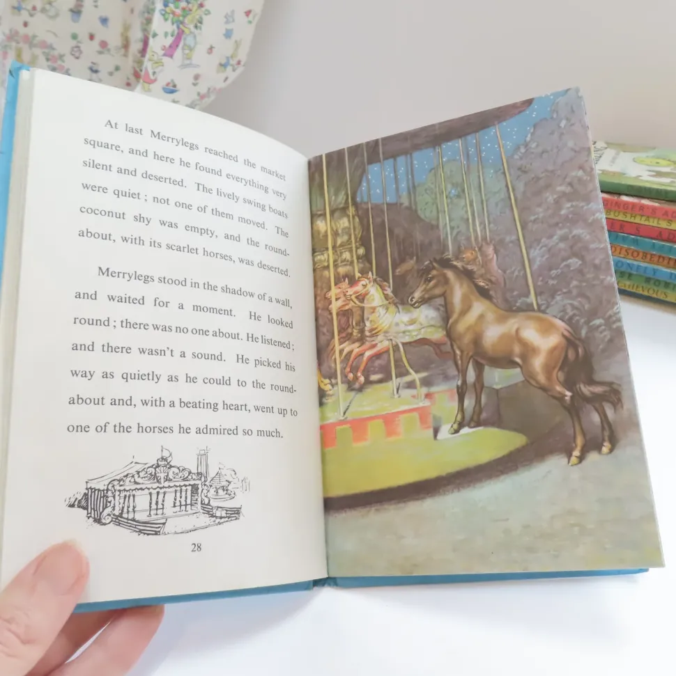 VINTAGE Ladybird book - The Discontented Pony (late 1970s)
