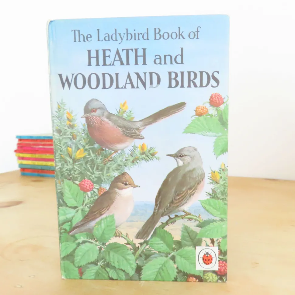 VINTAGE Ladybird book of Heath and Woodland Birds (1971)