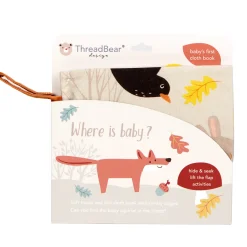 Where is Baby? Woodland crinkly cloth book