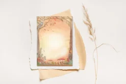 Wilded Family seasonal notepaper set - autumn